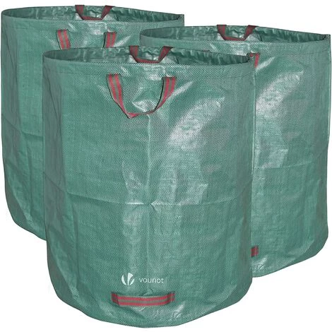 ZHUOXUAN Sacs De Jardin XXL Lot De 3 Sac Jardin 272L Sacs De Déchets Jardin Résistants Sac à Déchets De Jardin Sac Déchet En PP Robuste Lot De 3 Sacs à Déchets De Jardin Sacs Poubelle De Jardin 3 ZHUOXUAN Sacs De Jardin XXL Lot De 3 Sac Jardin 272L Sacs De Déchets Jardin Résistants Sac à Déchets De Jardin Sac Déchet En PP Robuste Lot De 3 Sacs à Déchets De Jardin Sacs Poubelle De Jardin
