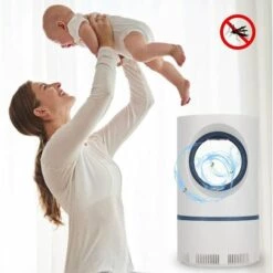 LITZEE Lampe Anti-moustique, Aspirateur Silencieux à 360°, Piège à Insectes, Répulsif à Moustiques, Pour L'intérieur Et L'extérieur, Sûr Et économe En énergie. 8 LITZEE Lampe Anti-moustique, Aspirateur Silencieux à 360°, Piège à Insectes, Répulsif à Moustiques, Pour L'intérieur Et L'extérieur, Sûr Et économe En énergie. -Outil d'entretien du jardin Soldes 59692281 3