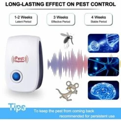 FVBJD Repulsif Ultrasons, Ultrason Souris Lot De 6, Ultrason Souris Et Rat Efficace Contre Souris,Rats,Mouches,Moustiques,Insectes Nuisibles,Araignées,Cafards, Sûr Et Non Toxique 10 FVBJD Repulsif Ultrasons, Ultrason Souris Lot De 6, Ultrason Souris Et Rat Efficace Contre Souris,Rats,Mouches,Moustiques,Insectes Nuisibles,Araignées,Cafards, Sûr Et Non Toxique -Outil d'entretien du jardin Soldes 59859193 4