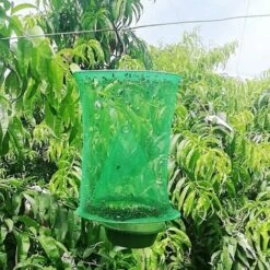 LIFCAUSAL Piège à Mouches Avec Plateau à Appats Cage à Mouches Attrape-mouches Réutilisable Pour Intérieur Extérieur Restaurants Arrière-cour Jardin Parc 3 Pièces -Outil d'entretien du jardin Soldes 60093520 5