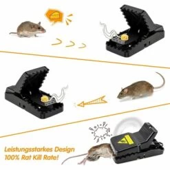 MODOU Piège À Souris Lot De 6, Tapetteà Souris Réutilisables, Piege A Rat Qui Tuent Instantanément,Sûr Et Indolore, Tasse À Appâts Pour Rongeurs, Intérieur Et Extérieur, Facile À Nettoyer Et À Utiliser 8 MODOU Piège À Souris Lot De 6, Tapetteà Souris Réutilisables, Piege A Rat Qui Tuent Instantanément,Sûr Et Indolore, Tasse À Appâts Pour Rongeurs, Intérieur Et Extérieur, Facile À Nettoyer Et À Utiliser -Outil d'entretien du jardin Soldes 60285643 2