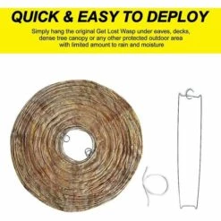 ILOVEMILAN 4 Pièces Nid De Guêpe Leurre écologique Suspendu Faux Nid De Guêpe Lanterne Piège -Outil d'entretien du jardin Soldes 60360617 4