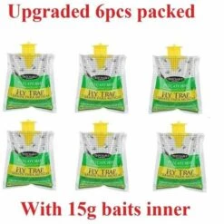 ILOVEMILAN Sac Jetable Pour Piège à Mouches Suspendu 6 Pièces