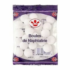 ILOVEMILAN 5 Pièces Boules De Naphtaline Blanches Non Toxiques Pour Garde-robe Enlever Les Cafards Avec Un Parfum Naturel De Haute Qualité