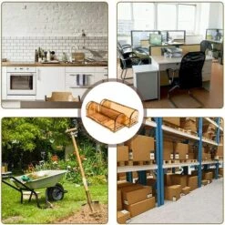 RHAFAYRE Piége é Souris Vivante Sans Cruauté - Ultrasensible - Facile é Utiliser - Pour Les Animaux Domestiques Et Les Enfants - Réutilisable -Outil d'entretien du jardin Soldes 60505361 4