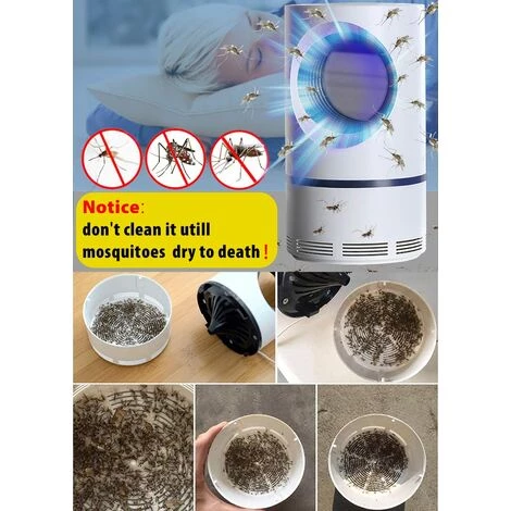 RHAFAYRE Anti Moustique, Lampe Anti Moustique Avec UV LED, Anti Moustique Interieur Non Toxique/Pas De Rayonnement/Opération Silencieuse, 2022 Nouveau Tue Mouche Electrique (Blanc) 6 RHAFAYRE Anti Moustique, Lampe Anti Moustique Avec UV LED, Anti Moustique Interieur Non Toxique/Pas De Rayonnement/Opération Silencieuse, 2022 Nouveau Tue Mouche Electrique (Blanc) – Image 4