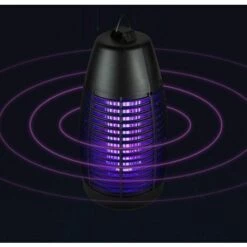 CSPARKV Répulsif Pour Insectes Et Animaux Lampe Solaire Anti-moustique Lampe Anti-moustique Extérieure à Choc électrique Portable -Outil d'entretien du jardin Soldes 60958571 3