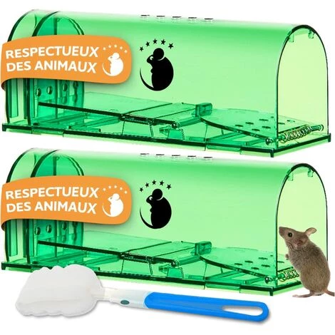 ZOLGINAH Motel Mouse Piège À Souris Vivante Sans Cruauté - Ultrasensible - Facile à Utiliser - Sûr Pour Les Animaux Domestiques Et Les Enfants - Réutilisable 3 ZOLGINAH Motel Mouse Piège À Souris Vivante Sans Cruauté - Ultrasensible - Facile à Utiliser - Sûr Pour Les Animaux Domestiques Et Les Enfants - Réutilisable