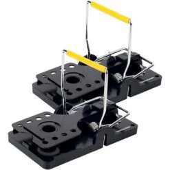 DECKON Grands Tapetteà Rat XXL De Capture Élevé, 4 Pièces Tapetteà Souris De Taille Réutilisables, Piege A Rat Sensible Pour Intérieur Cuisine Extérieur Jardin