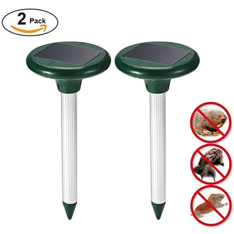 DECKON 2PCS Répulsif Taupe Solaire à Ultrason,Solar Répulsif à Ultrasons,Chasse Taupe Solaire Combine Sons Et Vibrations,Anti Taupes Repousser Taupes,pour Jardin Pelouse En Plein Air 3 DECKON 2PCS Répulsif Taupe Solaire à Ultrason,Solar Répulsif à Ultrasons,Chasse Taupe Solaire Combine Sons Et Vibrations,Anti Taupes Repousser Taupes,pour Jardin Pelouse En Plein Air