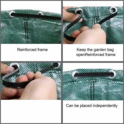 Randaco Sacs à Déchets De Jardin XXL Sacs à Gazon Conteneur à Gazon Sacs à Feuilles 272L Sacs à Déchets De Jardin Premium 2X - Vert 11 Randaco Sacs à Déchets De Jardin XXL Sacs à Gazon Conteneur à Gazon Sacs à Feuilles 272L Sacs à Déchets De Jardin Premium 2X - Vert -Outil d'entretien du jardin Soldes 61227789 5