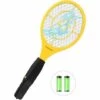 PESCE Raquette Anti Moustique Electrique Avec AA Batterie, Raquette Electrique 4000 Voltavec Pour Débarrasser Des Moustiques Et Autres Insectes, 3 Couches Protection En Maille, Jaune 2 PESCE Raquette Anti Moustique Electrique Avec AA Batterie, Raquette Electrique 4000 Voltavec Pour Débarrasser Des Moustiques Et Autres Insectes, 3 Couches Protection En Maille, Jaune -Outil d'entretien du jardin Soldes 61237315 1