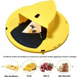 HIASDFLS Piege A Souris Rat Seau Slide Bucket Lid Mouse Trap Attrape Flip Bucket Lid Tapetteà Compatible Balance Indoor And Outdoor Auto Reset Mouse Trappe (Entrez À Une Extrémité) -Outil d'entretien du jardin Soldes 61242122 5