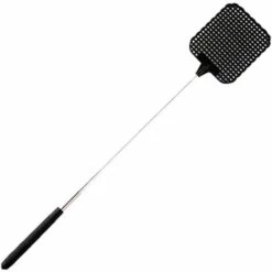 DECKON 40Pièces Tapette à Mouches Extensible, Contrôle Des Ravageurs Manuel Avec Poignée Télescopique Durable Et Robuste Jusqu'a 78cm (Noir) -Outil d'entretien du jardin Soldes 61255920 3