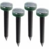 FUHUIDATRADING Lot De 4 Répulsifs Solaires à Ultrasons Pour Taupes Et Rats 2 FUHUIDATRADING Lot De 4 Répulsifs Solaires à Ultrasons Pour Taupes Et Rats -Outil d'entretien du jardin Soldes 61359171 1