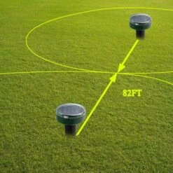 FUHUIDATRADING Mole Repeller Solaire Taupe, Imperméable à L'eau, à Ultrasons, Imperméable à L'eau, Anti-répulsif, Anti-Insectes,Anti-Insectes Pour Jardin Extérieur（Paquet De 4） -Outil d'entretien du jardin Soldes 61359351 5