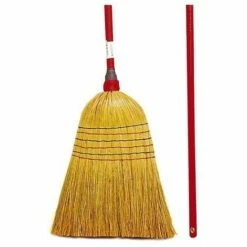 BROSSERIE THOMAS Balai Paille De Riz 6 Fils Poire Roulee