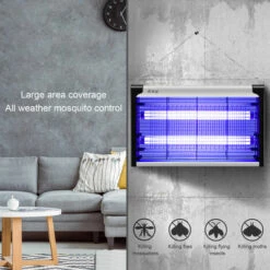 TANCYCO Bug Zapper Électrique Intérieur Insectes Pest Killer Mur Monté Fly Killer LED Lampe Lumière Fly Trap (40W) 9 TANCYCO Bug Zapper Électrique Intérieur Insectes Pest Killer Mur Monté Fly Killer LED Lampe Lumière Fly Trap (40W) -Outil d'entretien du jardin Soldes 63501003 3