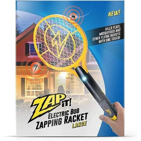 BENOBBY KIDS Raquette Tue-Mouches électrique - Chargeur USB - Lumière LED Super Lumineuse Pour Frapper Dans L'obscurité - Jaune. 4 BENOBBY KIDS Raquette Tue-Mouches électrique - Chargeur USB - Lumière LED Super Lumineuse Pour Frapper Dans L'obscurité - Jaune. – Image 2