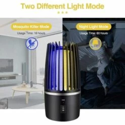 MATTIAS Lampe Anti Moustique, UV Électrique Anti-Moustiques, 2 En 1 Tueur D'Insectes Électrique Anti Insectes Répulsif Sûr Et Efficace Pour Intérieur Extérieur Jardin Terrasse Camping, Purple1 -Outil d'entretien du jardin Soldes 64198496 3