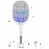 CSPARKV Tapette à Mouches électrique, Usb 2 En 1 Raquette Anti-moustiques, Maille à 3 Couches -Outil d'entretien du jardin Soldes 64865682 1
