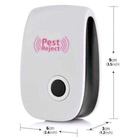 BENOBBY KIDS Répulsifs Antiparasitaires Intérieur, Répulsif à Ultrasons Pour Souris - Antiparasitaire Pour Rongeurs, Araignées, Fourmis, Insectes - Répulsif Contre Les Moustiques, Lot De 6 4 BENOBBY KIDS Répulsifs Antiparasitaires Intérieur, Répulsif à Ultrasons Pour Souris - Antiparasitaire Pour Rongeurs, Araignées, Fourmis, Insectes - Répulsif Contre Les Moustiques, Lot De 6 – Image 2