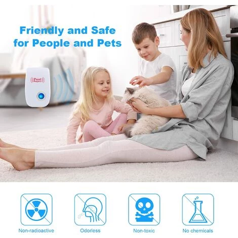 BENOBBY KIDS Répulsifs Antiparasitaires Intérieur, Répulsif à Ultrasons Pour Souris - Antiparasitaire Pour Rongeurs, Araignées, Fourmis, Insectes - Répulsif Contre Les Moustiques, Lot De 6 6 BENOBBY KIDS Répulsifs Antiparasitaires Intérieur, Répulsif à Ultrasons Pour Souris - Antiparasitaire Pour Rongeurs, Araignées, Fourmis, Insectes - Répulsif Contre Les Moustiques, Lot De 6 – Image 4