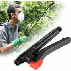 LITZEE Poignée De Pulvérisateur De Gâchette, Poignée De Pistolet De Pulvérisation Pour Le Pulvérisateur De Lance Jardin Tuyau Pulvérisateur Assemblée Accessoire Pour Jardin Mauvaises Herbes Arrosage -Outil d'entretien du jardin Soldes 65109611 4