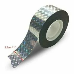 L'FLANEUR Bande Répulsive Holographique Et Réfléchissante Respectueuse De L'environnement Pour Oiseaux 80 M 2,5 Cm ANEUR -Outil d'entretien du jardin Soldes 65363522 3