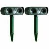 BDD 2pcs Solaire Répulsif Chat Répulsif Effaroucheur Double Ultra Dissuasif Jardin Animal Chaser -Outil d'entretien du jardin Soldes 65375202 1