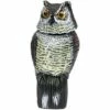 OSQI Effaroucheurs D'oiseaux De 38 Cm Pour Jardins, Leurre De Hibou Avec Tête Rotative, Leurre De Chouette De Jardin Réaliste Pour Effrayer Les Oiseaux 1 OSQI Effaroucheurs D'oiseaux De 38 Cm Pour Jardins, Leurre De Hibou Avec Tête Rotative, Leurre De Chouette De Jardin Réaliste Pour Effrayer Les Oiseaux -Outil d'entretien du jardin Soldes 65503673 1