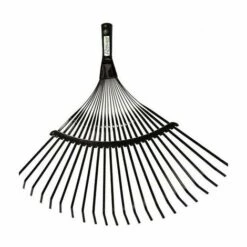 RIBIMEX Balai à Gazon Métallique 22 Dents