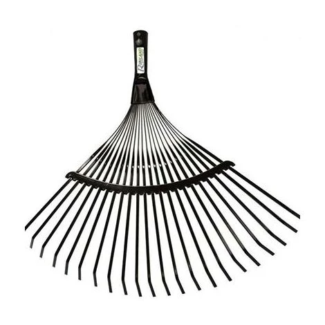 RIBIMEX Balai à Gazon Métallique 22 Dents 3 RIBIMEX Balai à Gazon Métallique 22 Dents