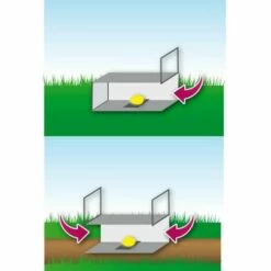 TERRE JARDIN Cage à Nuisibles Double Entrée Grand Modèle -Outil d'entretien du jardin Soldes 68107 5