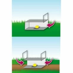 TERRE JARDIN Cage à Nuisibles Double Entrée Petit Modèle -Outil d'entretien du jardin Soldes 68108 5