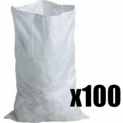 DULARY Sac à Gravats Tissé Résistance 60 Kg (x100)