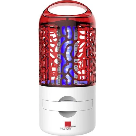 Destructeur Dinsectes UV 10 W Swissinno 1 245 001 (Ø X H) 115 Mm X 260 Mm Blanc, Rouge 1 Pc(s) 3 Destructeur Dinsectes UV 10 W Swissinno 1 245 001 (Ø X H) 115 Mm X 260 Mm Blanc, Rouge 1 Pc(s)