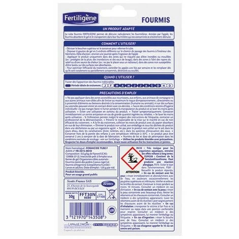 FERTILIGENE - Anti-fourmis Appât En Tube - 30 G 4 FERTILIGENE - Anti-fourmis Appât En Tube - 30 G – Image 2