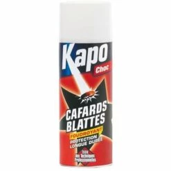 KAPO - Insecticide Aérososol Anti-cafards Blattes - Choc - 400 ML